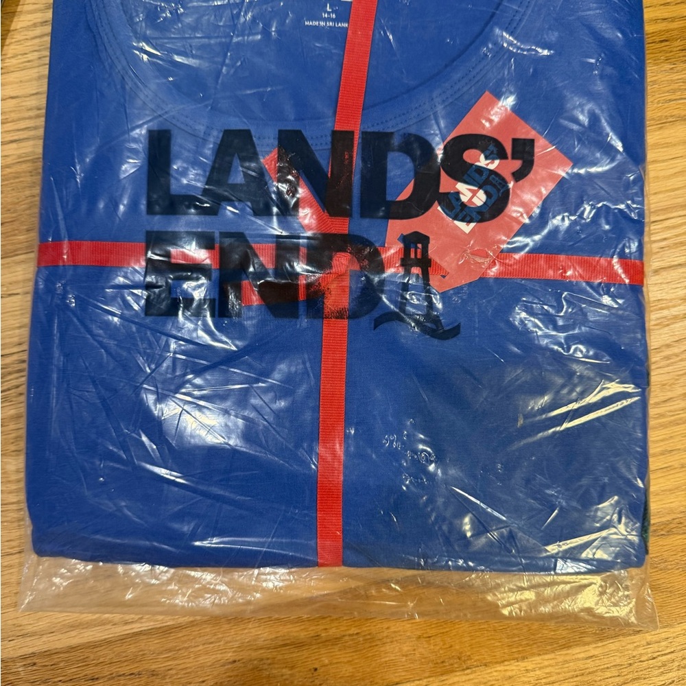 Lands' End Blue/green Pajamas